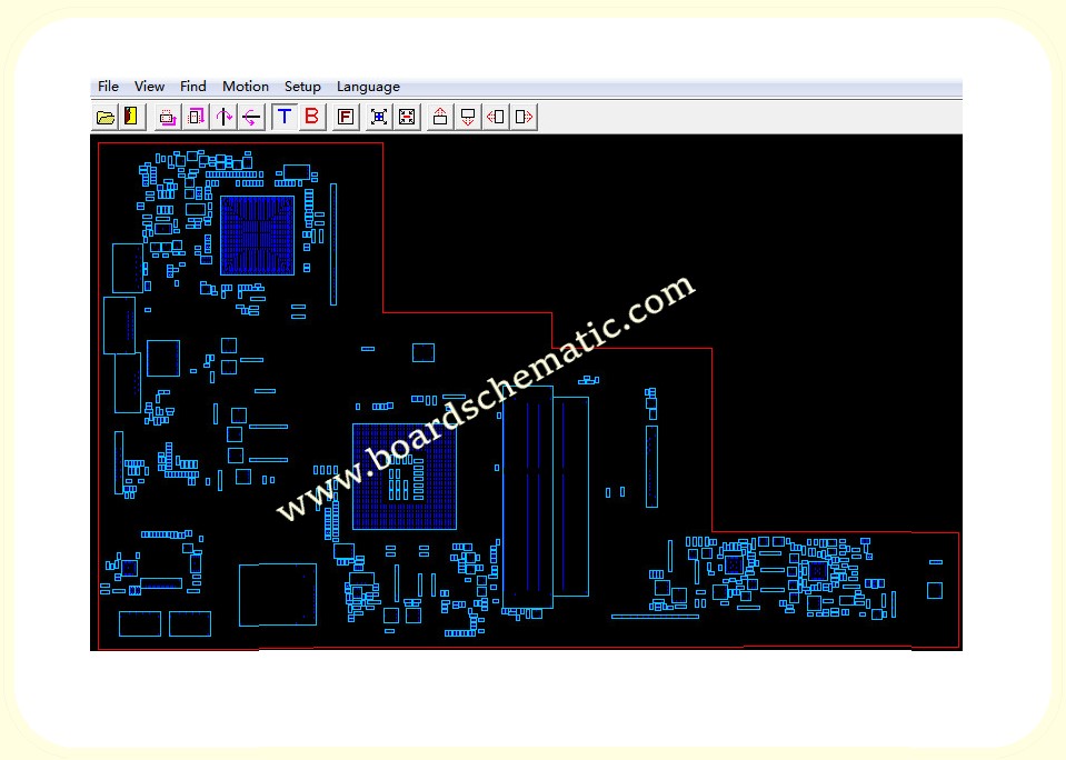 Toshiba Satellite L630 Board view